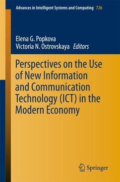 Perspectives on the Use of New Information and Communication Technology (ICT) in the Modern Economy (eBook, PDF)