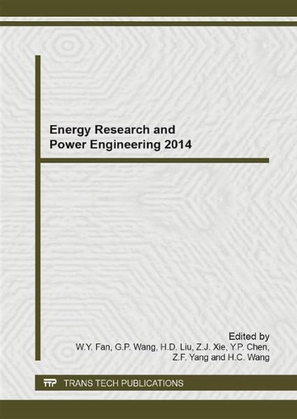 Energy Research and Power Engineering 2014 (eBook, PDF) Energy Research and Power Engineering 2014 (eBook, PDF)