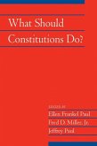 What Should Constitutions Do? (eBook, ePUB)