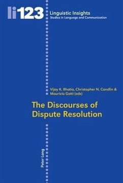 Discourses of Dispute Resolution (eBook, PDF)
