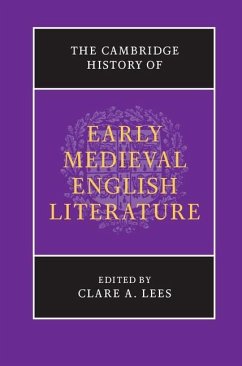 Cover Cambridge History of Early Medieval English Literature (eBook, ePUB)