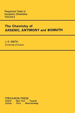 Cover The Chemistry of Arsenic, Antimony and Bismuth (eBook, PDF)