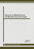 Advances on Material Science and Manufacturing Technologies (eBook, PDF)