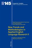 New Trends and Methodologies in Applied English Language Research II (eBook, PDF)