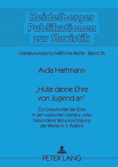 Huete deine Ehre von Jugend an (eBook, PDF) - Hartmann, Aida