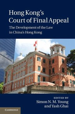 Hong Kong's Court of Final Appeal (eBook, ePUB) Cover Hong Kong's Court of Final Appeal (eBook, ePUB)