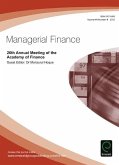26th Annual Meeting of the Academy of Finance (eBook, PDF) 26th Annual Meeting of the Academy of Finance (eBook, PDF)