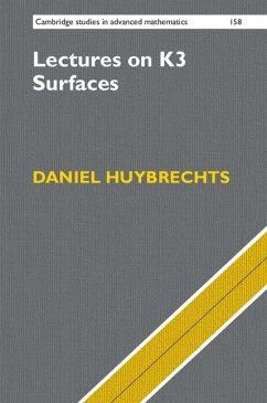 Lectures on K3 Surfaces (eBook, ePUB) - Huybrechts, Daniel