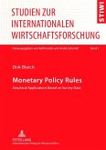 Monetary Policy Rules (eBook, PDF)