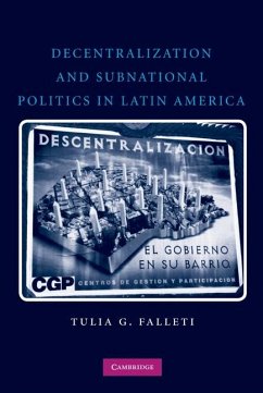 Cover Decentralization and Subnational Politics in Latin America (eBook, ePUB)