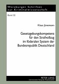 Gesetzgebungskompetenz fuer den Strafvollzug im foederalen System der Bundesrepublik Deutschland (eBook, PDF)