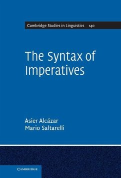 Syntax of Imperatives (eBook, ePUB) - Alcazar, Asier