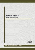 Research in Area of Materials Science (eBook, PDF)