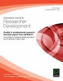 Quality in Postgraduate Research (eBook, PDF) Quality in Postgraduate Research (eBook, PDF)