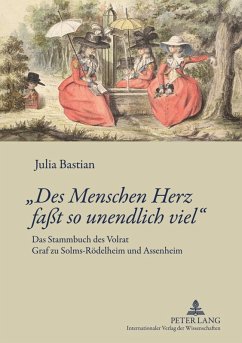 Des Menschen Herz fat so unendlich viel (eBook, PDF) - Bastian, Julia
