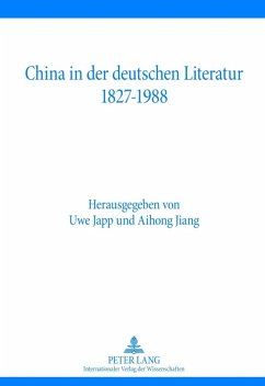 China in der deutschen Literatur 1827-1988 (eBook, PDF)