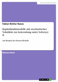 Kapitalmarktmodelle mit stochastischer Volatilität zur Anwendung unter Solvency II (eBook, PDF) - Richter Nunes, Fabian