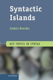 Syntactic Islands (eBook, ePUB)