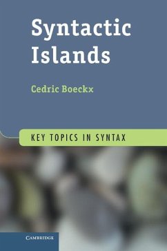 Syntactic Islands (eBook, ePUB) - Boeckx, Cedric