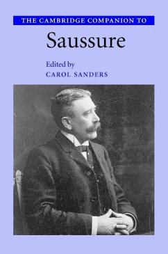 Cover Cambridge Companion to Saussure (eBook, ePUB)