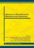 Advances in Mechanical and Manufacturing Engineering (eBook, PDF)