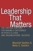 Leadership That Matters (eBook, ePUB)
