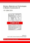 Binders, Materials and Technologies in Modern Construction III (eBook, PDF)