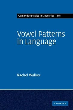 Vowel Patterns in Language (eBook, ePUB) - Walker, Rachel