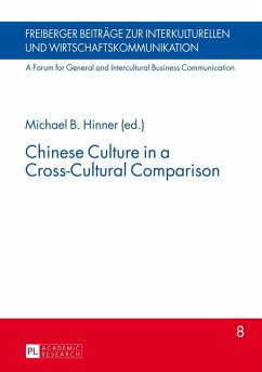 Cover Chinese Culture in a Cross-Cultural Comparison (eBook, ePUB)