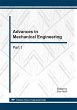 Advances in Mechanical Engineering... - Bild 1