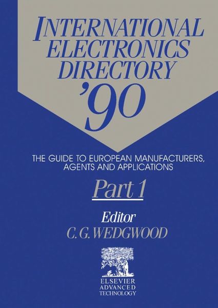 International Electronics Directory '90 (eBook, PDF) International Electronics Directory '90 (eBook, PDF)