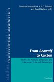 From Beowulf to Caxton (eBook, PDF)