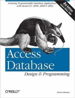 Access Database Design & Programming (eBook, PDF) - Steven Roman