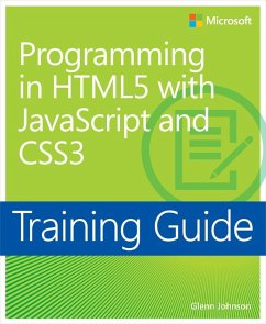 Training Guide Programming in HTML5 with JavaScript and CSS3 (MCSD) (eBook, ePUB) - Johnson, Glenn