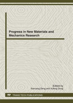 Progress in New Materials and Mechanics Research (eBook, PDF)