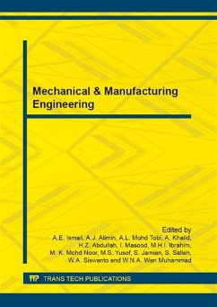 Mechanical & Manufacturing Engineering (eBook, PDF)