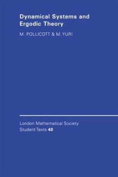 Dynamical Systems and Ergodic Theory (eBook, PDF) - Pollicott, Mark