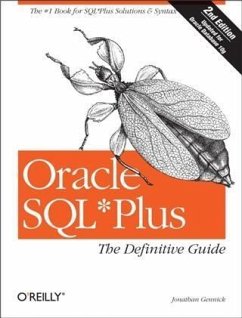 Oracle SQL*Plus: The Definitive Guide (eBook, PDF) - Gennick, Jonathan