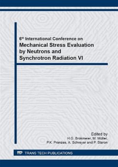 Mechanical Stress Evaluation by Neutrons and Synchrotron Radiation VI (eBook, PDF)