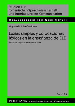 Lexias simples y colocaciones lexicas en la ensenanza de ELE (eBook, PDF) - De Alba Quinones, Virginia
