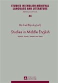 Studies in Middle English (eBook, PDF)