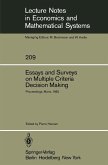 Essays and Surveys on Multiple Criteria Decision Making (eBook, PDF)