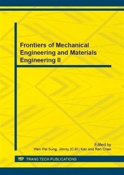Cover Frontiers of Mechanical Engineering and Materials Engineering II (eBook, PDF)