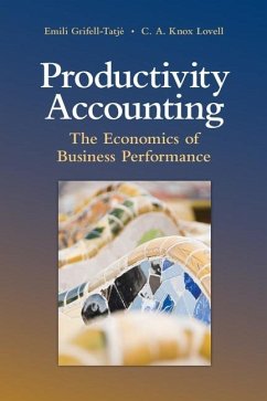 Productivity Accounting (eBook, ePUB) - Grifell-Tatje, Emili