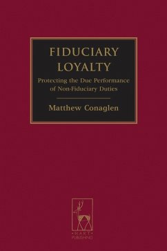 Fiduciary Loyalty (eBook, PDF) - Conaglen, Matthew