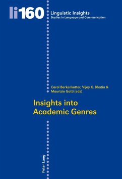 Insights into Academic Genres (eBook, PDF)