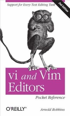 vi and Vim Editors Pocket Reference (eBook, PDF) - Robbins, Arnold
