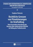 Rechtliche Grenzen von Privatisierungen im Strafvollzug (eBook, PDF)