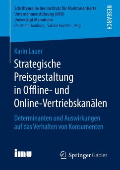 Strategische Preisgestaltung in Offline- und Online-Vertriebskanälen - Lauer, Karin