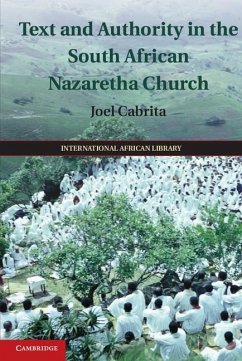Cover Text and Authority in the South African Nazaretha Church (eBook, ePUB)